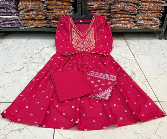 Dreamy Elegant Graceful A-Line Traditional Charm Dupatta Set