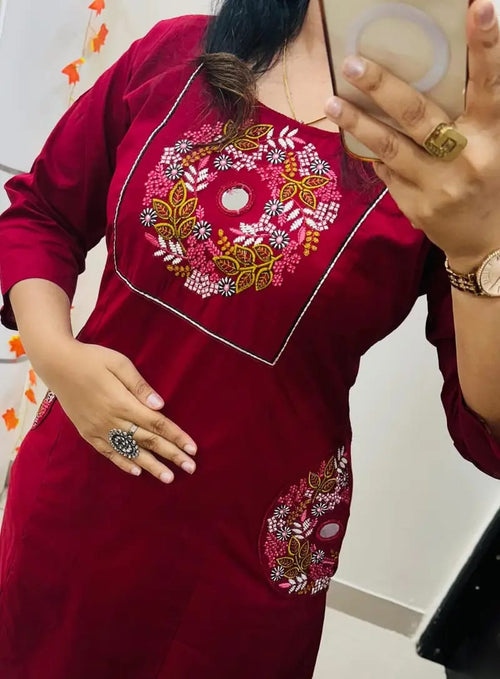 Elegant casual Women Kurta pant Set