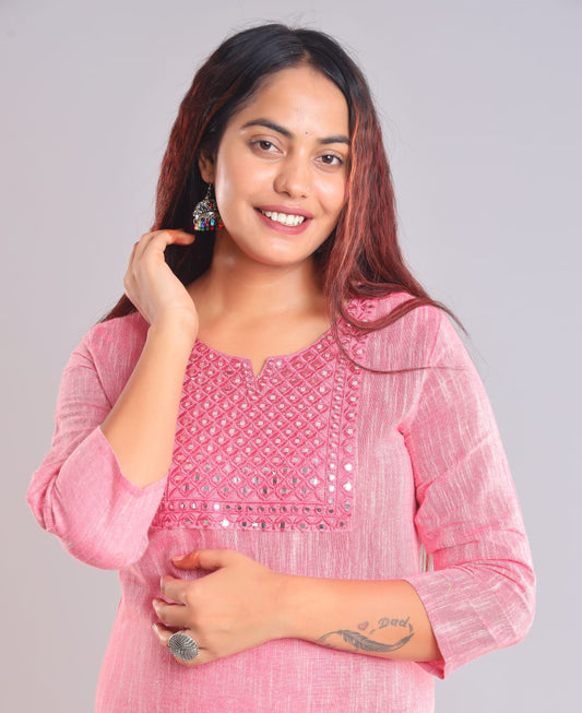 Premium Khadi Cotton Kurti