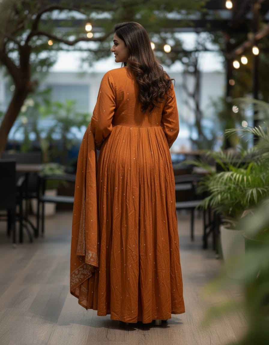 Ready-to-Wear 3-Piece Ethnic Suit Kurti, Pant, Dupatta