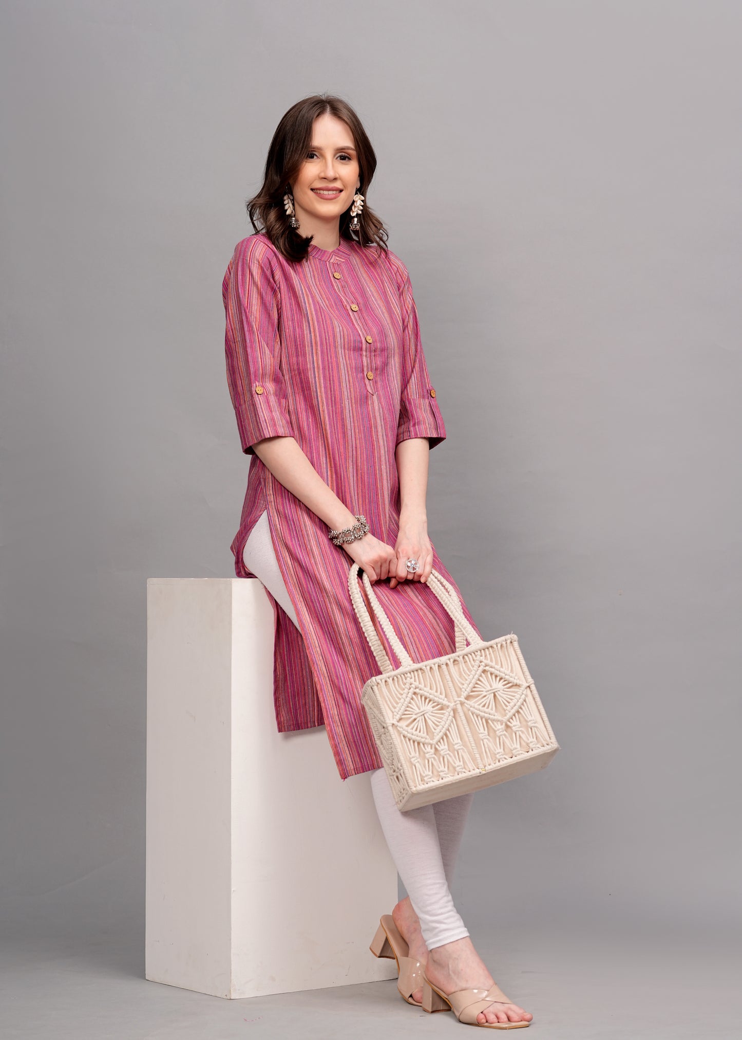 Premium Khadi Cotton Kurti