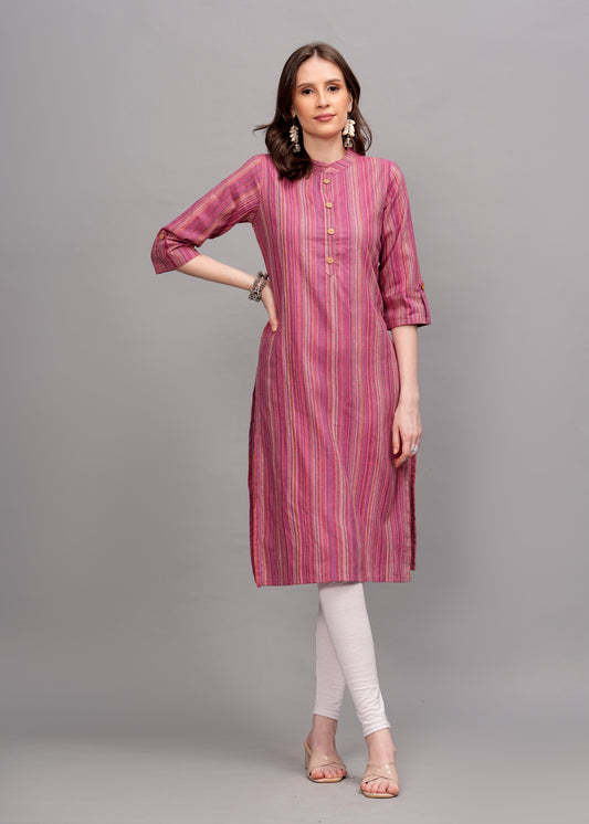 Premium Khadi Cotton Kurti