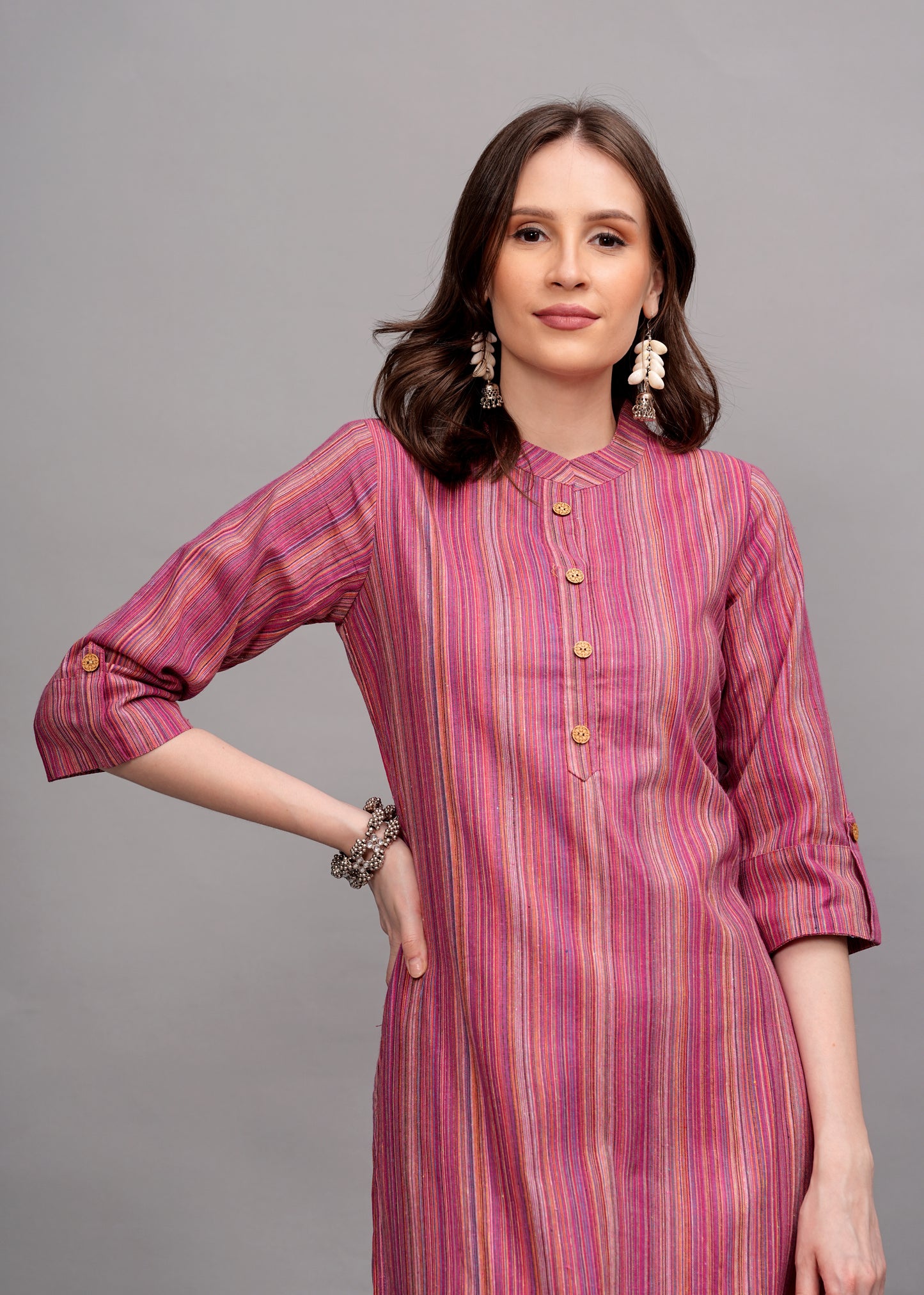 Premium Khadi Cotton Kurti